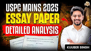UPSC Mains 2025 Essay Paper Detail Analysis | Difficulty Level & Trend Discussion | SleepyClasses