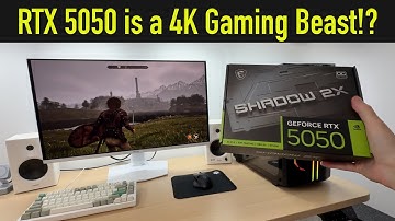 Shocking Discovery: RTX 5050 4K Gaming is a Thing?!