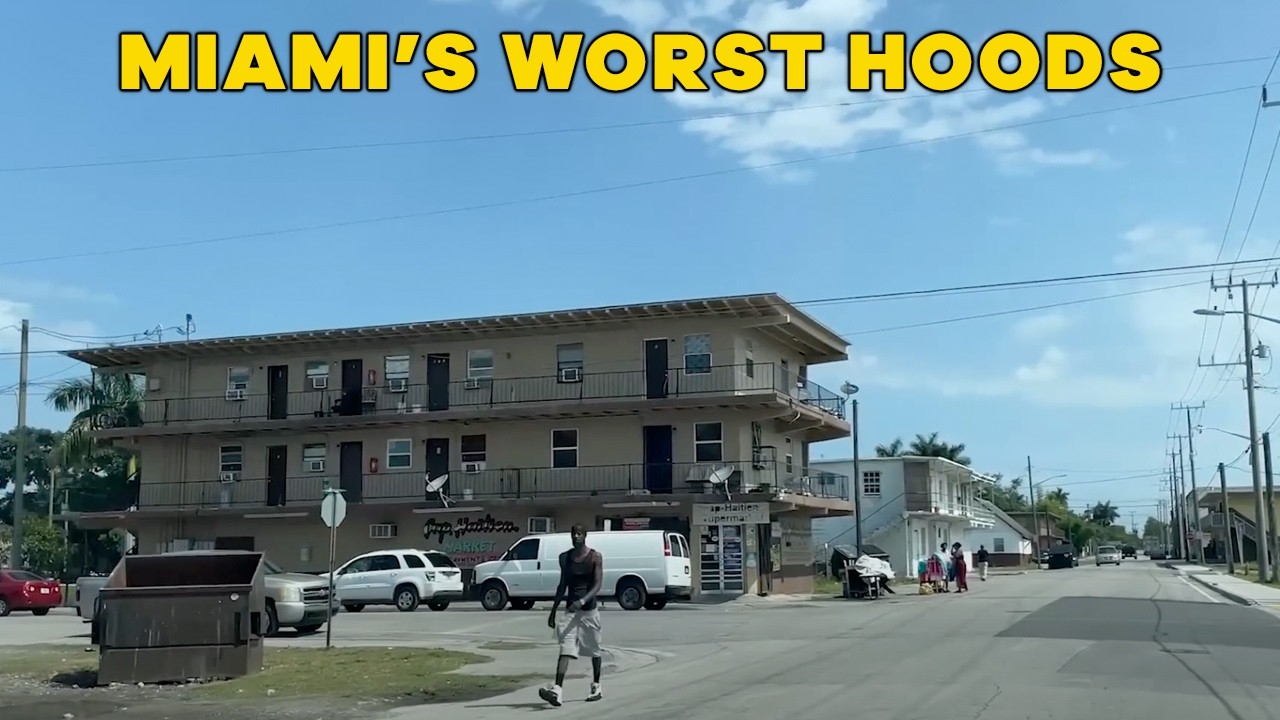 Exploring Miami, Florida's Worst Neighborhoods YouTube