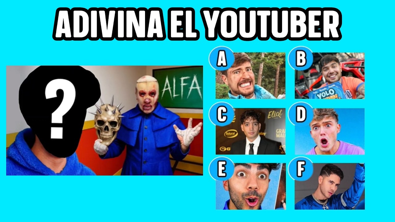 Adivina El YouTuber Real Que Es De Videos Virales | Fede Vigevani ...