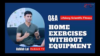 Fitness 6 | Home Exercises without equipment | Ashish Lal