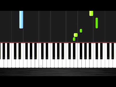 Maroon 5 payphone piano tutorial easy slow - YouTube