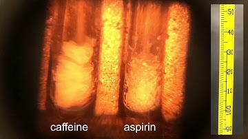 Separation of Anacin Components Experiment Part 6: Isolating Caffeine and Melting Point Analysis