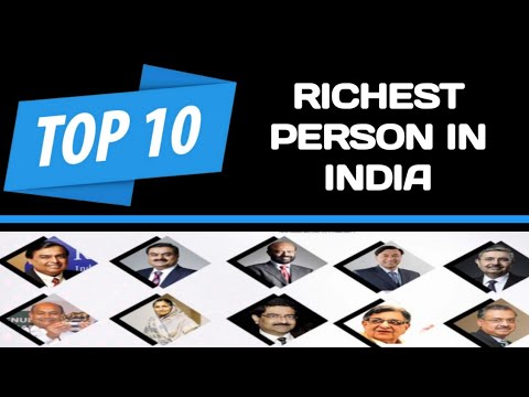 Top 10 richest person in India || richest person in India || top 10 richest people in the world #bpm