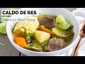 Caldo de Res- Mexican Beef Soup made in the Instant Pot