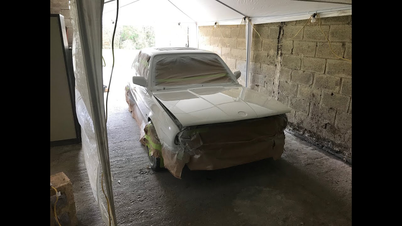 Spray Painting Bmw E30 YouTube