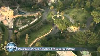 Pope's Departure From the Vatican - 2013-02-28