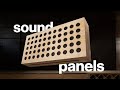 Can we fix our audio diy sound absorption panels  film builds