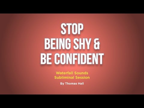 Stop Being Shy x Be Confident - Waterfall Sounds Subliminal Session - By Minds In Unison