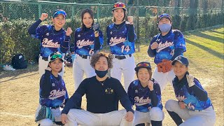 【試合】ムコウズ女子野球部…真冬のダブルヘッダー生配信！