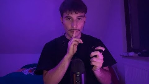 My FIRST ASMR Video (whispering & exploring triggers)