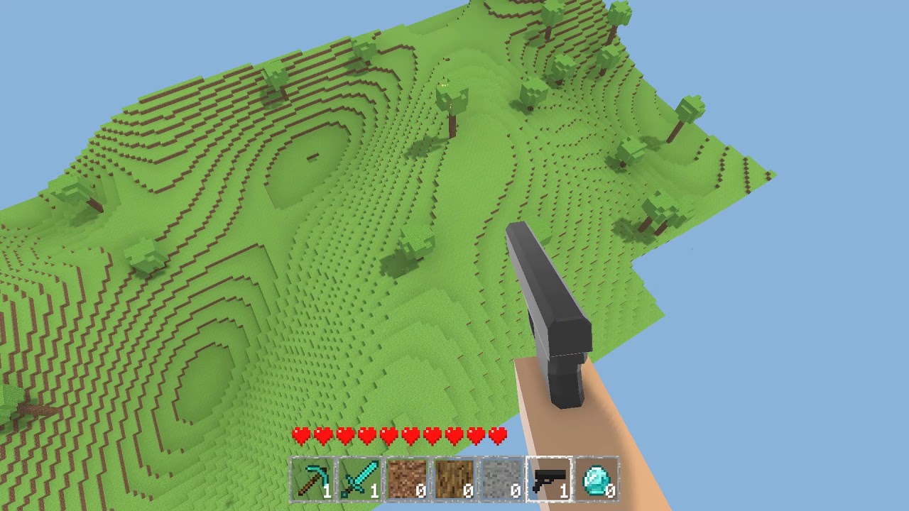 Floppy Minecraft Cut Tree% Start With Gun Default Seed Glitchless - YouTube
