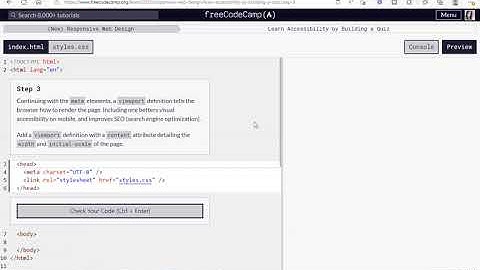 Learn Accessibility by Building a Quiz (Part 1)