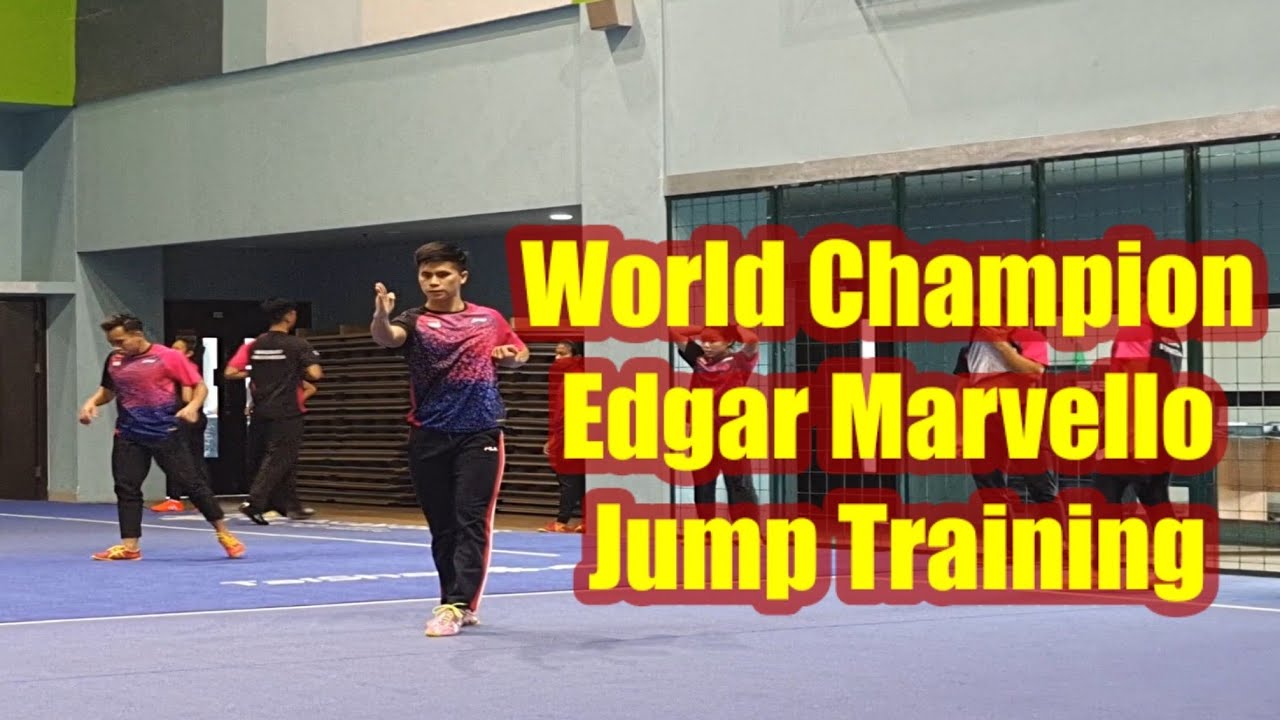 World Wushu Championship_ Edgar Marvello_ Jump Training!!