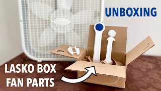 Unboxing Lasko Box Fan Parts: New Feet, Handles & Switch Knobs!