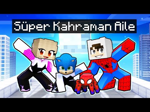 SÜPER KAHRAMAN AİLESİ - ⚠️ Minecraft