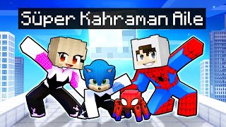 SÜPER KAHRAMAN AİLESİ  ⚠ Minecraft