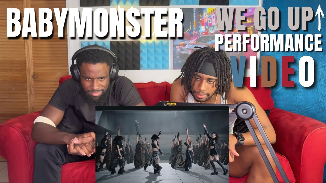 РЕАКЦИЯ на видео выступления BABYMONSTER «We Go Up»