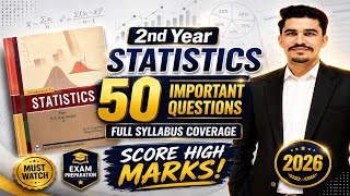 2nd Year Statistics | 50 Important Questions 2026 | Full Syllabus Coverage | FBISE Exam Preparation