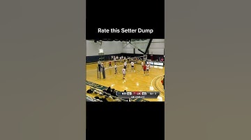 Rate this Setter Dump 🤷‍♂️🏐 #volleyballmatch #volleyball #sports #volleyballplayer