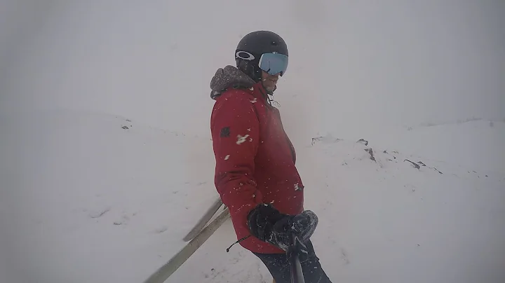 loveland pass, colorado powder day.