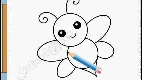 BÉ HỌA SĨ - Thực hành tập vẽ 33: Vẽ con ong