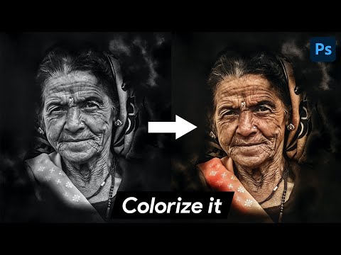 how to make black and white photos color in photoshop | photoshop tutorial | photoshop for beginners