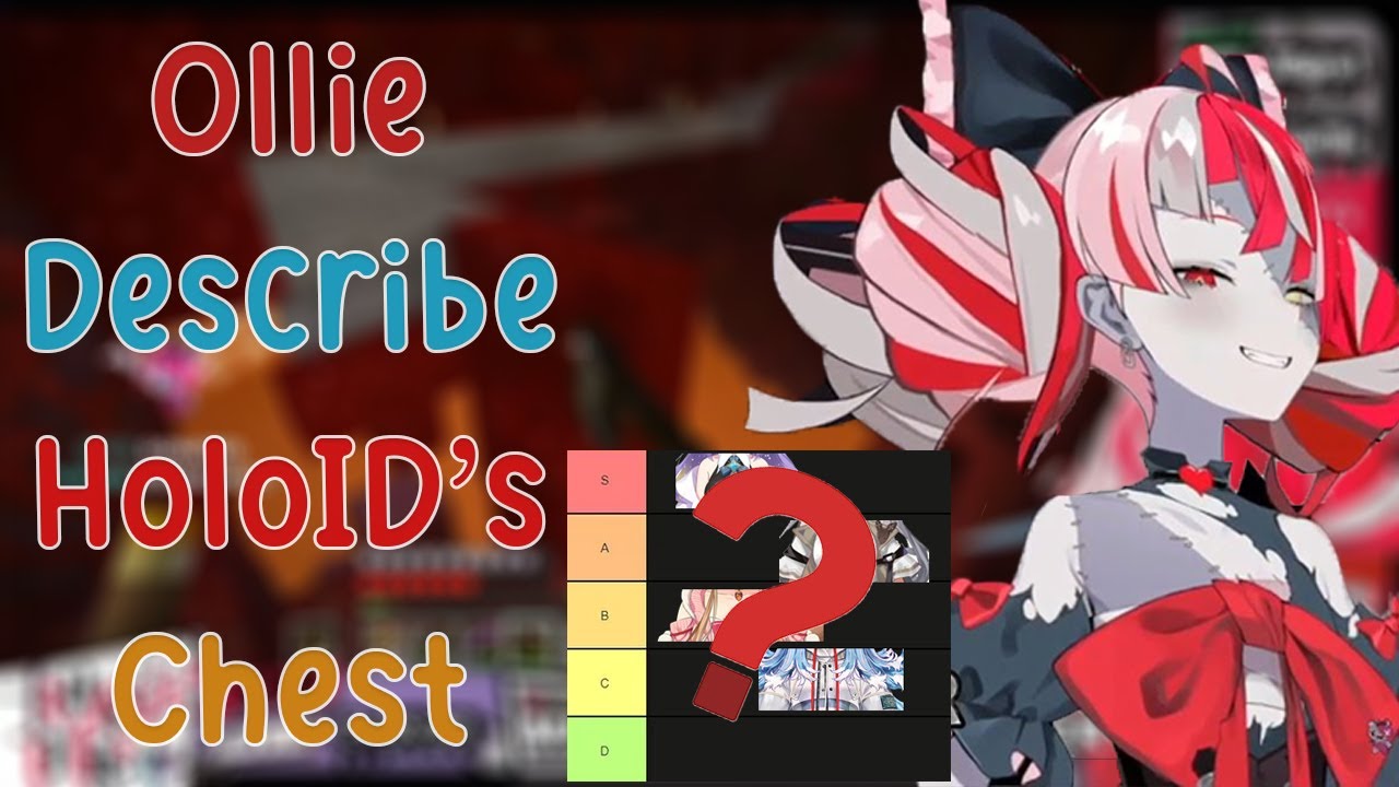 Ollie Describe Every HoloID Member's Chest after Fondled Them!!!