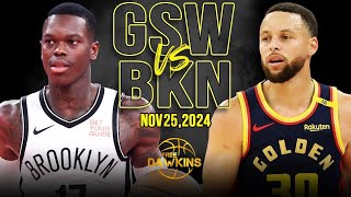 Details Golden State Warriors vs Brooklyn Nets Full Game Highlights | Nov 25, 2024 | FreeDawkins News