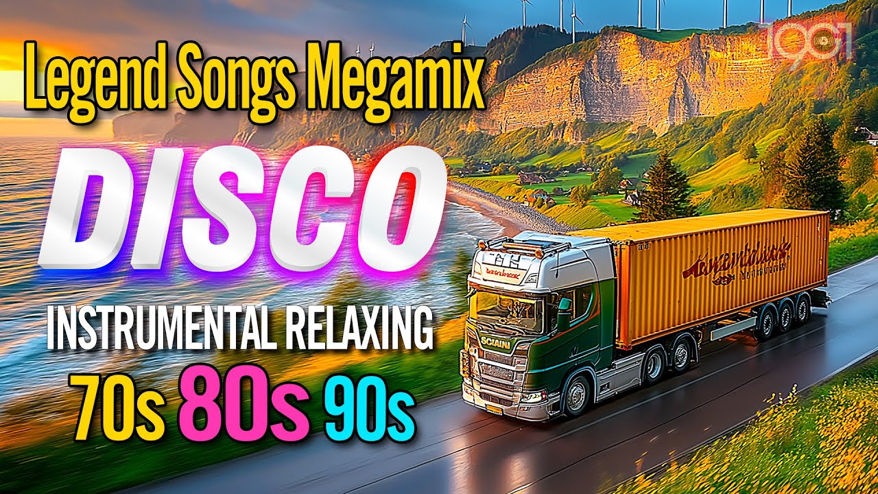 Relax & Drive with Me - Touch By Touch, I'm In Love - Best of 80s 90s Disco Instrumental Megamix