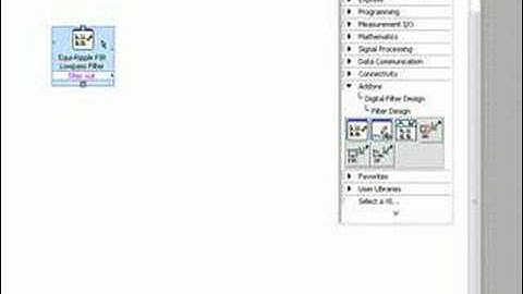 Digital Filter Design with LabVIEW (Text File Export)