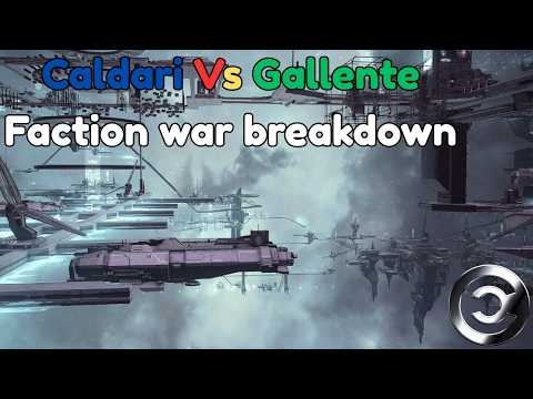 Deep dive into the Caldari Vs Gallente faction war!!!