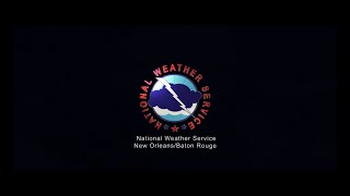 NWS New Orleans Thursday August 21st Forecast Update