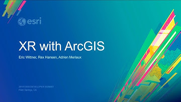 Virtual Reality (VR) and Augmented Reality (AR) with ArcGIS