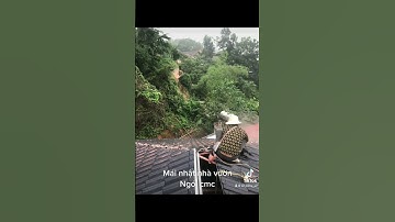 Lợp mái nhật nhà vườn - ngói CMC A1 - thi công mái ngói thanh thuỷ phú thọ