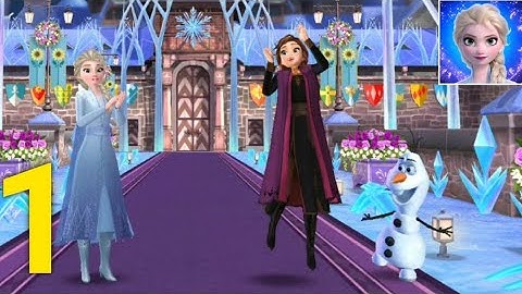 Disney Frozen Adventures Gameplay Walkthrough Ep. 01 -  Castle Entrance Complete