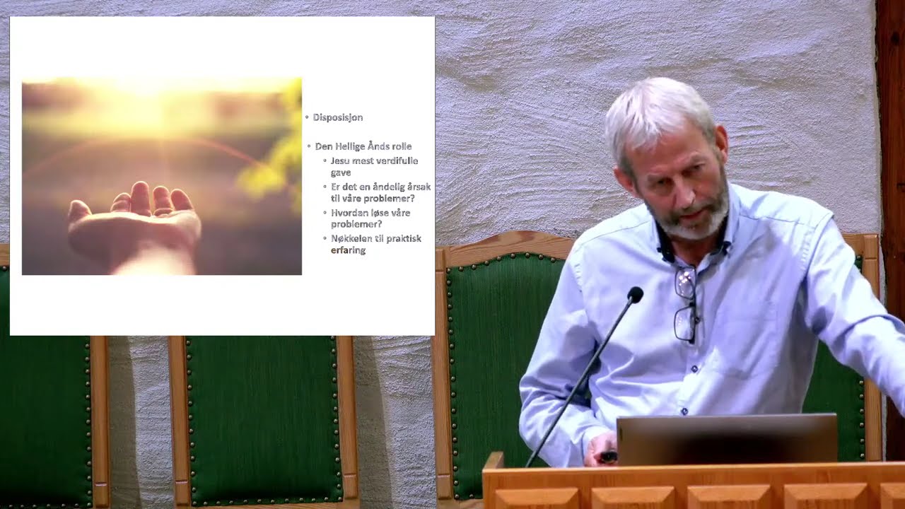 "Den Hellige Ånd, kraften i våre trosliv" -  Kai Bjørntvedt