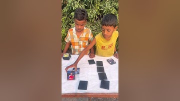 Two kid playing amazing memory matching game. #funny #shorts #funwithbrotherz