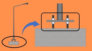 Why Do Light Poles Float on Bolts only, Not Flush with the Ground