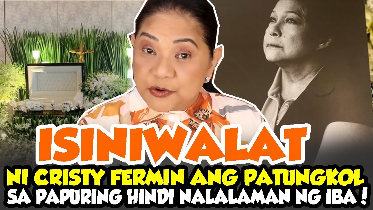 ANG IBINAHAGI NI CRISTY FERMIN NA HINDI NALALAMAN PATUNGKOL KAY NORA AUNOR! - YouTube