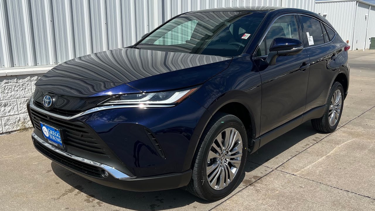 2024 Toyota Venza Limited Blueprint With Boulder Interior - YouTube