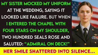 My Sister Mocked Me at My Wedding — Then 200 SEALs Snapped to Attention: ‘ADMIRAL ON DECK!’