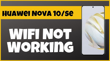 Wifi Not Working || Wifi not connecting || Wifi connection problem solved Huawei Nova 10/se