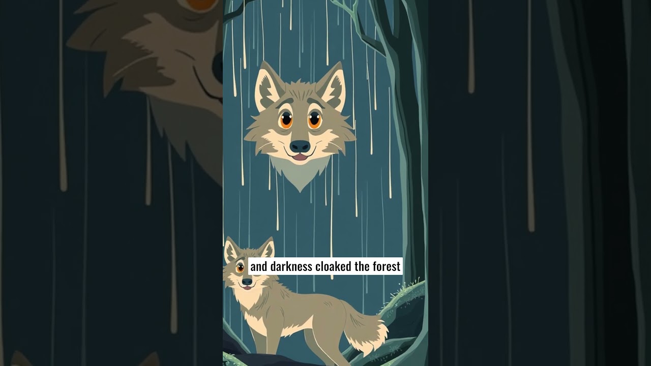 The Humbled Wolf and the Guiding Moon