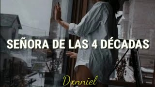 Video thumbnail of "Señora de las cuatro décadas; Ricardo Arjona // Letra"