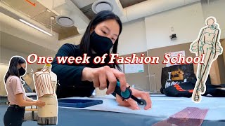 Week In My Life At Fashion School Nyc Fashion Student Parsons Art School Vlog