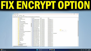 How To Fix Encrypt contents to secure data option greyed out in Windows 11