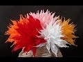 How to make beautiful paper flowers / DIY Valentine's day craft