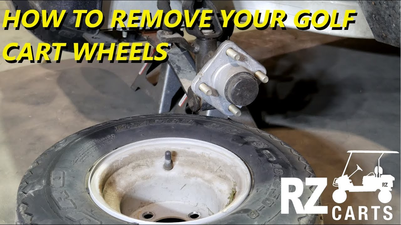 Removing Golf Cart Wheels & Tires (EZ Go, Club Car, Yamaha)