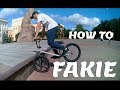 №2 Как сделать Фейки на BMX - How to Fakie on a BMX bike (Егор Хлебушек) HOW TO